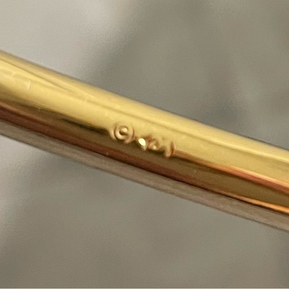 Swarovski Vintage Signed Polka Dot Crystal stacking Bangle & Pave Heart Pendant - Picture 13 of 14